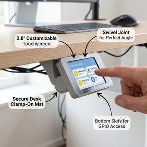 Home Assistant Desk Mount Cheap Yellow Display CYD