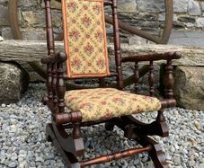 Edwardian Childs Rocking Chair.