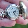 small Pocket Watch with Cleopatra, quarts - fresh battery Image 4
