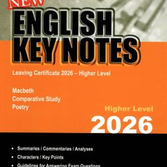 English Key Notes 2026 - Higher Level