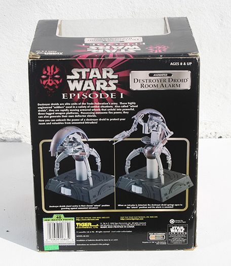 Star Wars Episode 1 Destroyer Droid Room Alarm 1999