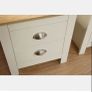 Bedside Table Loretta 45cm W Wood Cream Color Image 2