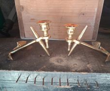 candle holder brass