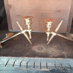 candle holder brass