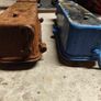 vintage cast iron toolbox Image 8