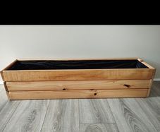 Brand new wooden planter