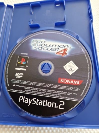 PES 4 Pro Evolution Soccer 4 PlayStation2 Ps2 Games Original