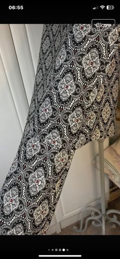 dress Bnwt streetone black print dress size 12