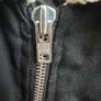 Topshop Black Denim Padded Jacket Image 5