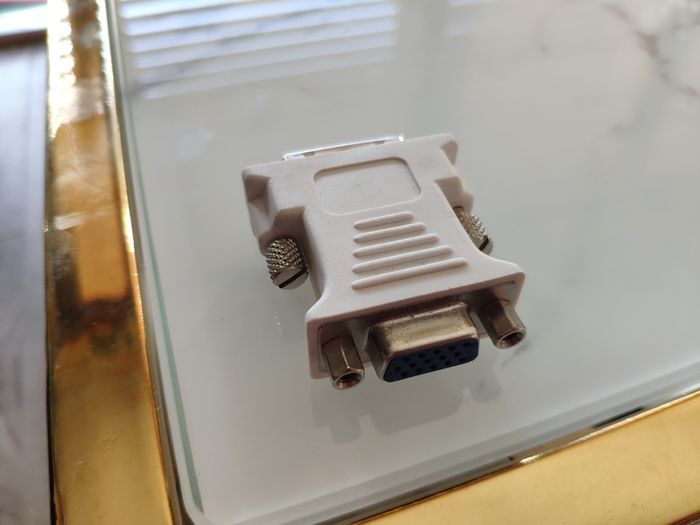 DVI to D-Sub adapter, converter, connector