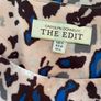 Carolyn Donnelly The Edit - Abstract Animal Print Shift Dress - Size 10- Satin Feel Image 3