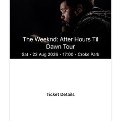 The Weeknd After Hours Til Dawn Tour