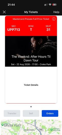 The Weeknd After Hours Til Dawn Tour