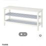 shoe rack ikea Tjusig Image 5