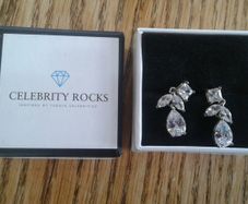 celebrity rocks earrings