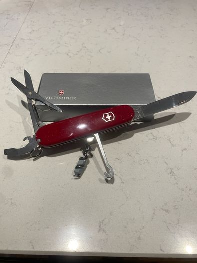 Victorinox Climber Swiss Army Knife Classic Red (With Original Box)