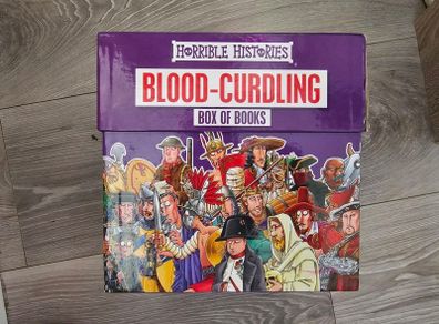 Horrible Histories Blood Curdling Box of Books