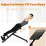 Roman Chair - Hyperextension Bench for Strength Training Back Extension, Foldable 5 Adjustable Position Home Gym Sit Up Bench for Glute & Ab Workouts, Optional Adjustment Incline & Multi-Functi Image 2