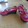 Ladies "Clarks" Patent Sandels for Sale Image 6