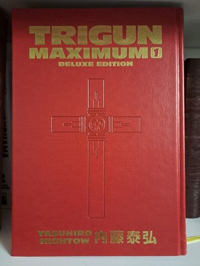 Trigun & Trigun Maximum 1 Deluxe Edition Hardcover Manga By Yasuhiro Nightow