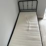 Single bed with mattress Image 3