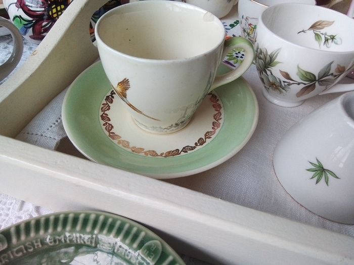 Odd Coffee Cups + Saucers