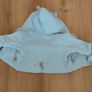 Coco Baby Padded Blue Hooded Jacket And Mittens Image 2
