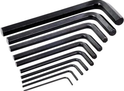 10 pc 1.5 -10 mm Hex Key Set