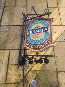 old bulmers sign