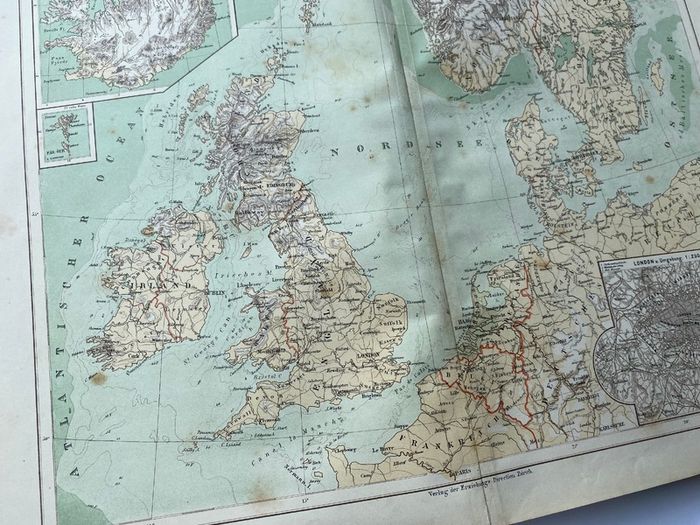 German Atlas from 1895