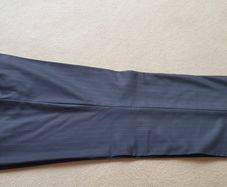 Mens 40" navy pinstripe trousers
