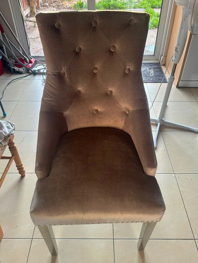 Silver kitchen Chair