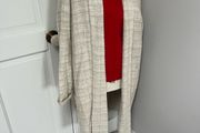Zara Cream Long Coat