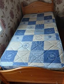 Single Bed with mattress