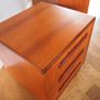 Delivery Available G Plan Fresco Teak Bedside Cabinets Chests Of Drawers Mid Century Vintage Retro Pair Image 9