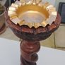 Mid century french twist plant stand Image 7