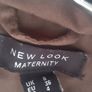New look khaki parka jacket size UK 8 barely worn Image 4