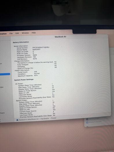 macbook air m2 midnight (2022)