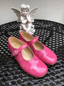 Panache fuchsia pink Mary Janes size Eu 33