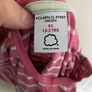 Pink stripes girl's top 92 Polarn O Pyret Image 3