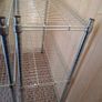 Two metal shelves Image 4