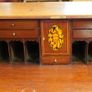 Large Victorian slant-front bureau chest / writing desk Image 10