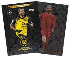 Match Attax Bundesliga Leroy Sane #BE8 & Serhou Guirassy #BE7 Black Edge Edition Trading Cards NM
