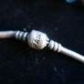 Authentic Pandora Charm Bracelet with 5 Charms Sterling Silver Designer Charm Bead Bracelet 14,5g Image 3