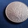 One French Franc Coin 1960 Image 3