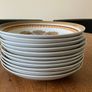 11 x Vintage Plates / Pasta Dishes Mid-Century Vintage Polovi Germer Image 2