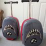Pair of Zinc Flyte Scooter Suitcases, Shark Design Image 2
