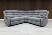 Corner Sofa Roma recliners available in different colors