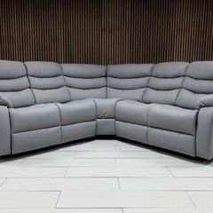 Corner Sofa Roma recliners available in different colors