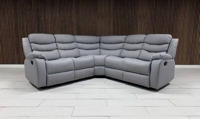 Corner Sofa Roma recliners available in different colors